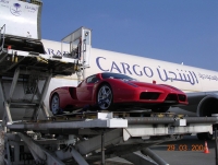 Airfreight luxury car transportation