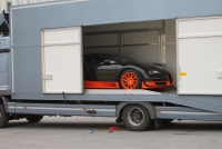 Truck transportation for Bugatti